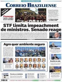 Capa do jornal Correio Braziliense 04/12/2025