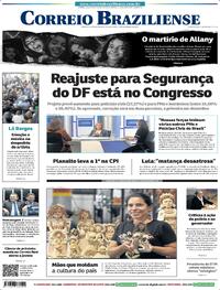 Capa do jornal Correio Braziliense 05/11/2025