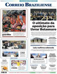 Capa do jornal Correio Braziliense 06/08/2025