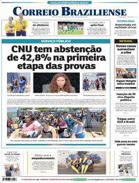 Capa do jornal Correio Braziliense 06/10/2025