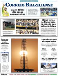 Capa do jornal Correio Braziliense 07/08/2025