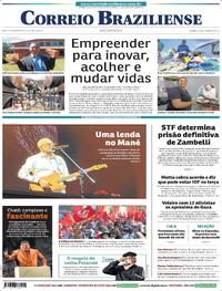 Capa do jornal Correio Braziliense 08/06/2025