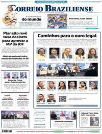 Capa do jornal Correio Braziliense 08/10/2025