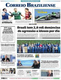 Capa do jornal Correio Braziliense 08/11/2025