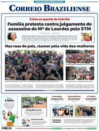 Capa do jornal Correio Braziliense 08/12/2025