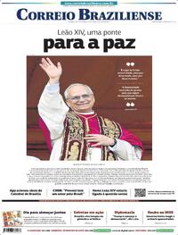 Capa do jornal Correio Braziliense 09/05/2025