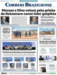 Capa do jornal Correio Braziliense 10/09/2025