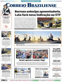 Capa do jornal Correio Braziliense 10/10/2025