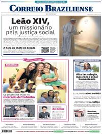Capa Correio Braziliense 11/05/2025