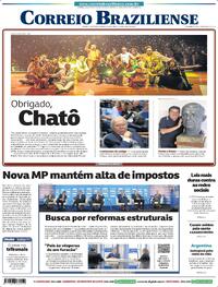 Capa do jornal Correio Braziliense 12/06/2025
