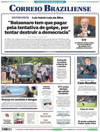 Capa do jornal Correio Braziliense 12/12/2025