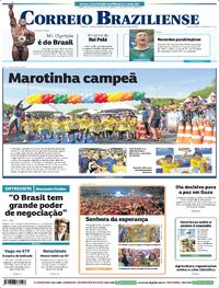 Capa do jornal Correio Braziliense 13/10/2025