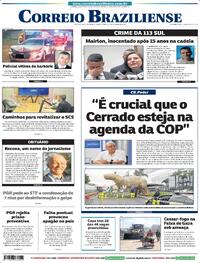 Capa do jornal Correio Braziliense 15/10/2025