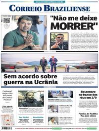 Capa do jornal Correio Braziliense 16/08/2025