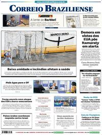 Capa do jornal Correio Braziliense 16/09/2025