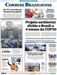 Capa do jornal Correio Braziliense 18/07/2025