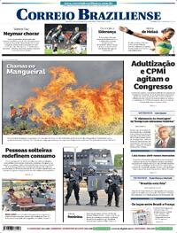 Capa do jornal Correio Braziliense 18/08/2025