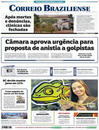 Capa do jornal Correio Braziliense 18/09/2025