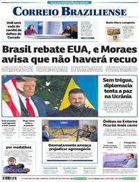 Capa do jornal Correio Braziliense 19/08/2025