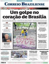 Capa do jornal Correio Braziliense 19/10/2025
