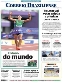 Capa do jornal Correio Braziliense 20/09/2025