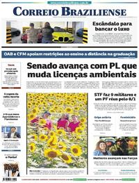Capa do jornal Correio Braziliense 21/05/2025