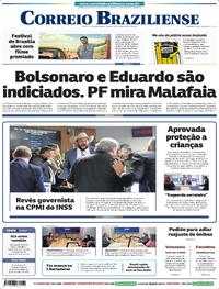 Capa do jornal Correio Braziliense 21/08/2025