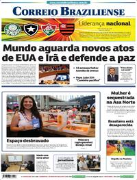 Capa do jornal Correio Braziliense 23/06/2025