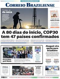 Capa do jornal Correio Braziliense 23/08/2025