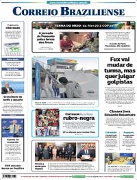 Capa do jornal Correio Braziliense 23/10/2025