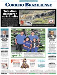Capa do jornal Correio Braziliense 24/08/2025