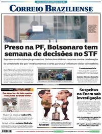 Capa do jornal Correio Braziliense 24/11/2025