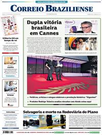 Capa do jornal Correio Braziliense 25/05/2025