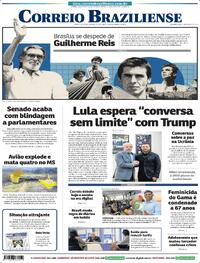 Capa do jornal Correio Braziliense 25/09/2025