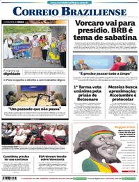 Capa do jornal Correio Braziliense 25/11/2025