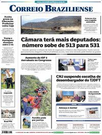 Capa do jornal Correio Braziliense 26/06/2025