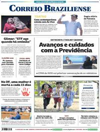 Capa do jornal Correio Braziliense 26/08/2025