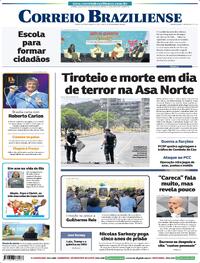 Capa do jornal Correio Braziliense 26/09/2025
