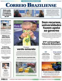 Capa do jornal Correio Braziliense 27/05/2025
