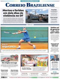 Capa do jornal Correio Braziliense 27/09/2025