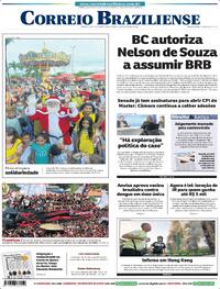 Capa do jornal Correio Braziliense 27/11/2025