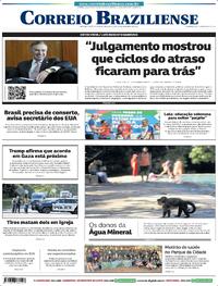 Capa do jornal Correio Braziliense 29/09/2025