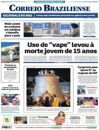 Capa do jornal Correio Braziliense 30/05/2025