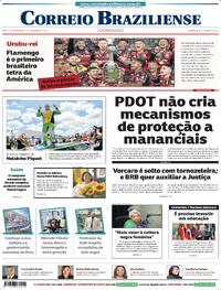 Capa do jornal Correio Braziliense 30/11/2025