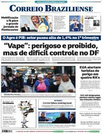 Capa do jornal Correio Braziliense 31/05/2025