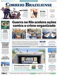 Capa do jornal Correio Braziliense 31/10/2025