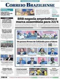 Capa do jornal Correio Braziliense 01/04/2026