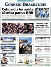 Capa do jornal Correio Braziliense 01/05/2026