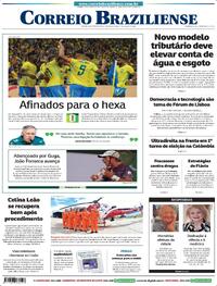 Capa Correio Braziliense 01/06/2026