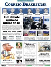 Capa Correio Braziliense
